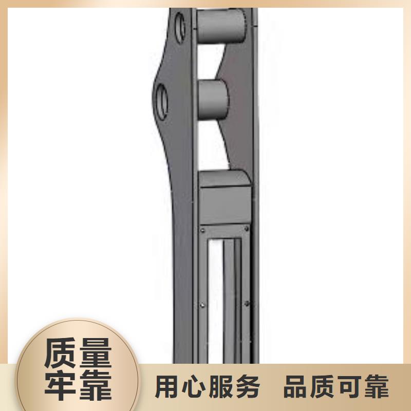 货源足质量好【立朋】不锈钢复合管-方管防撞护栏自产自销