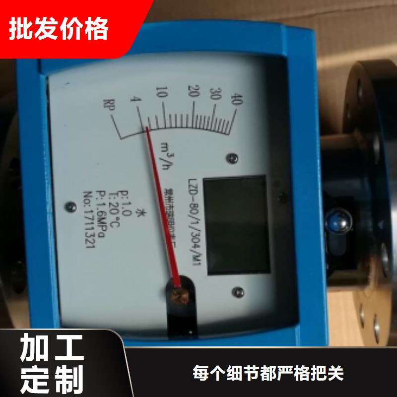 香洲LZD-125垂直安装金属管转子流量计价格