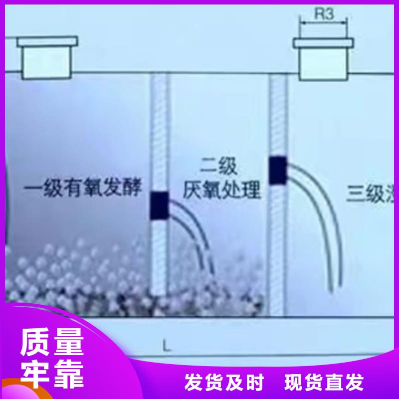 滁州生产100立方玻璃钢化粪池无渗漏无维护