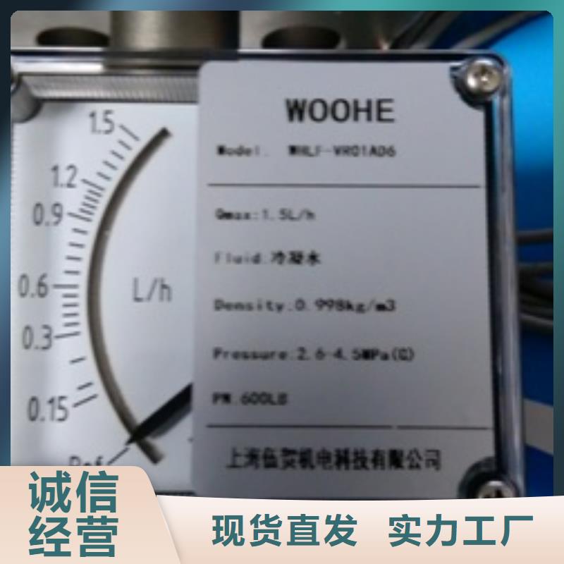 气体最小5~50L/h锥管型金属转子流量计上海伍贺机电