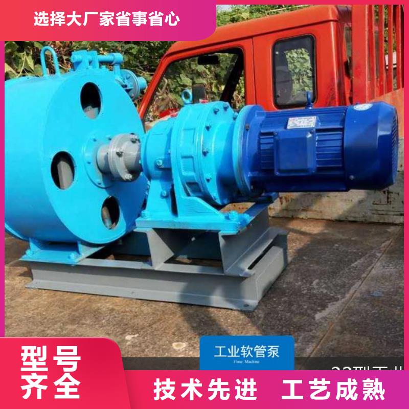 大流量工业软管泵30立方平武矿山现场浆料