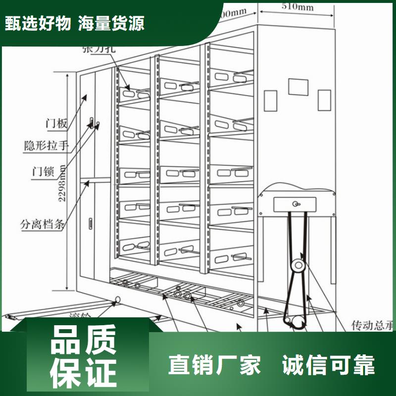 手摇密集柜手动密集架免费安装