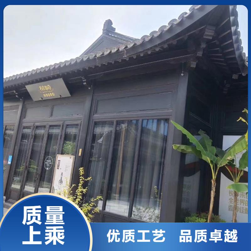 铝代木古建金花板订制