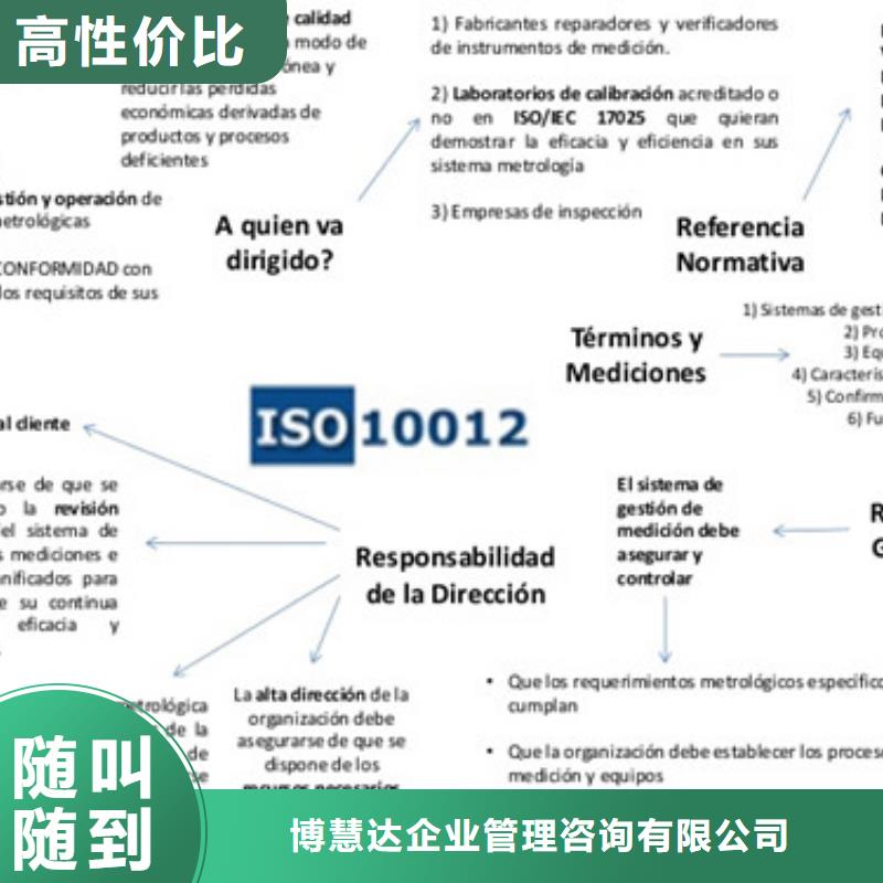 定制【博慧达】ISO10012认证,ISO9001\ISO9000\ISO14001认证方便快捷