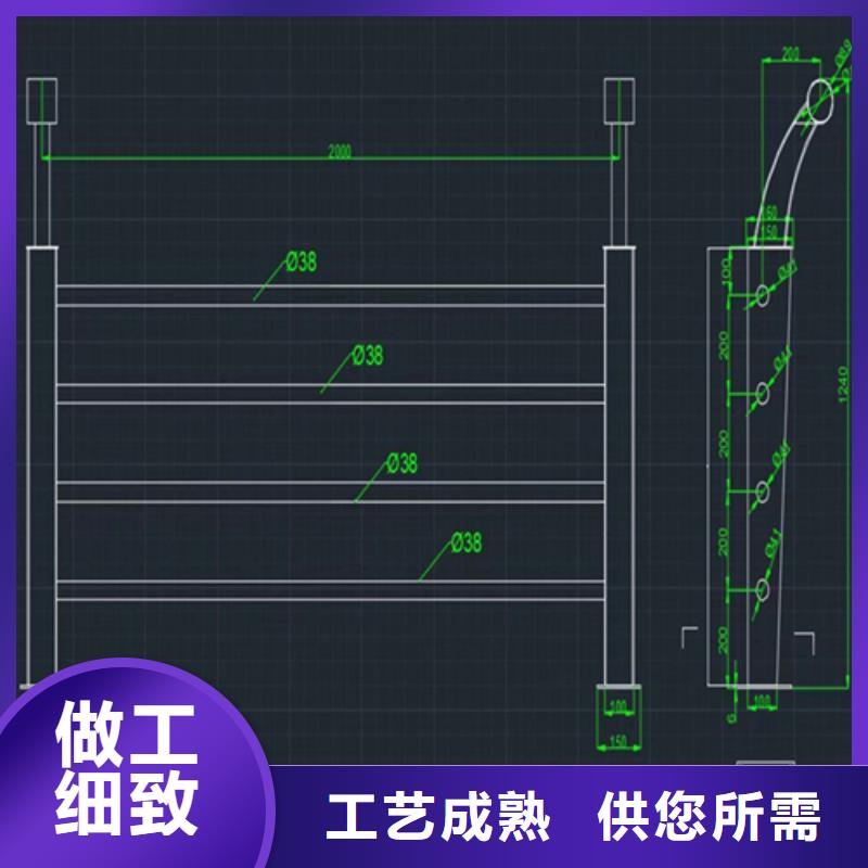 青海方管喷塑桥梁防撞护栏长期供货