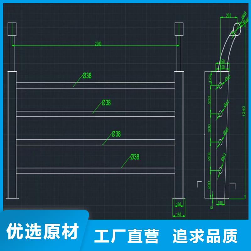 青海镀锌管河道防护栏抗冲击耐腐蚀