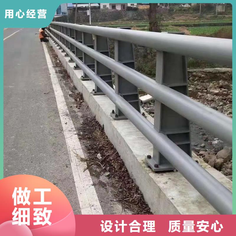 热镀锌喷塑桥梁护栏可批量采购