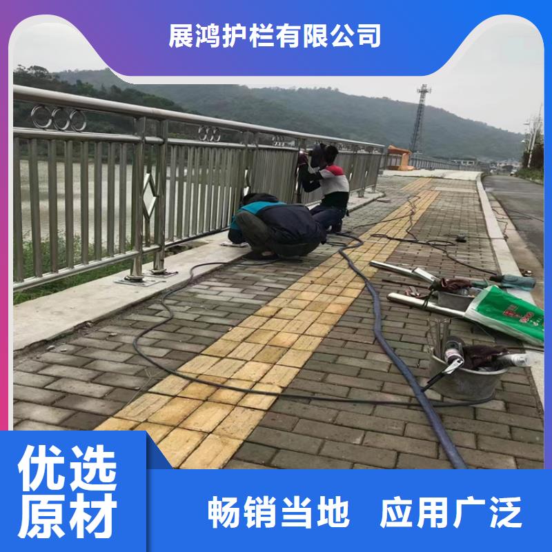 不锈钢复合管河道护栏长度可定制