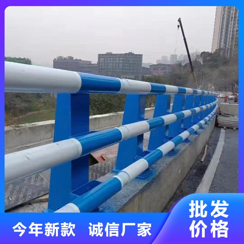 浙江该地大桥防撞护栏立柱报价表