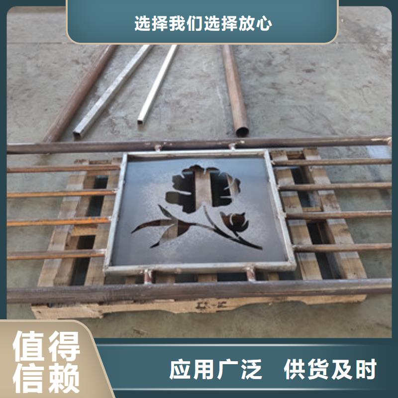 连云港品质人行道不锈钢防撞隔离仿木护栏技术支持