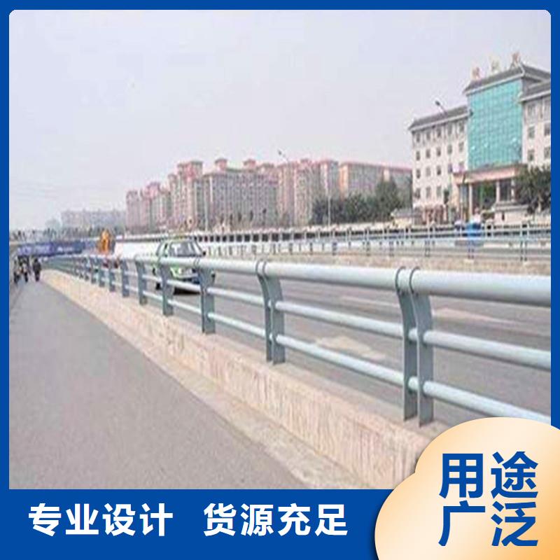 河道防护栏杆桥梁钢制护栏厂家定制
