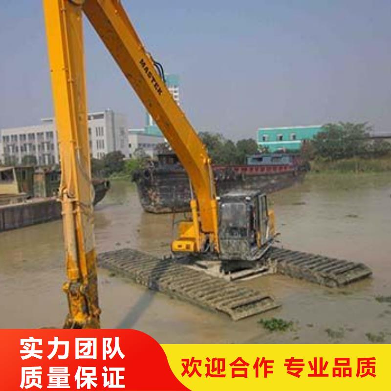 湖南咨询大型河道清淤设备水上淤泥船挖掘机租赁