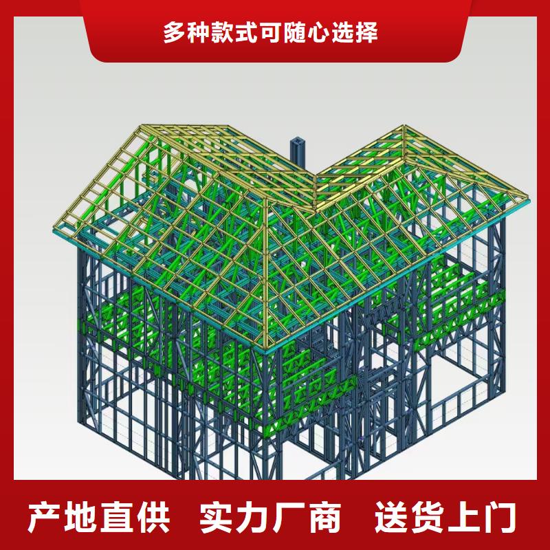 迎江农村建轻钢别墅一打就烂了