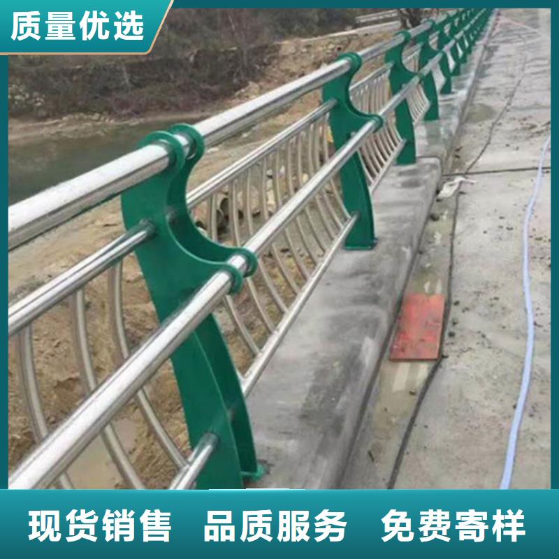 乡村道路护栏镀锌管桥梁护栏用什么材质的多