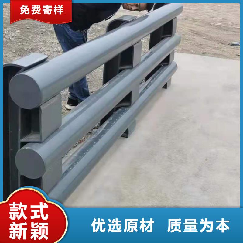 深圳诚信304不锈钢复合管河道栏杆生产厂家