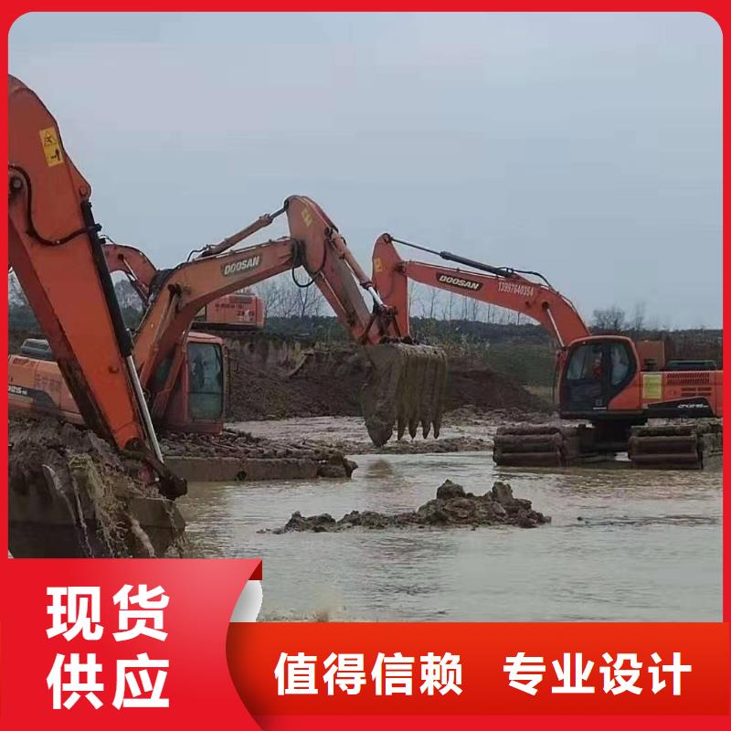 河道清淤挖掘机机械出租型号齐全