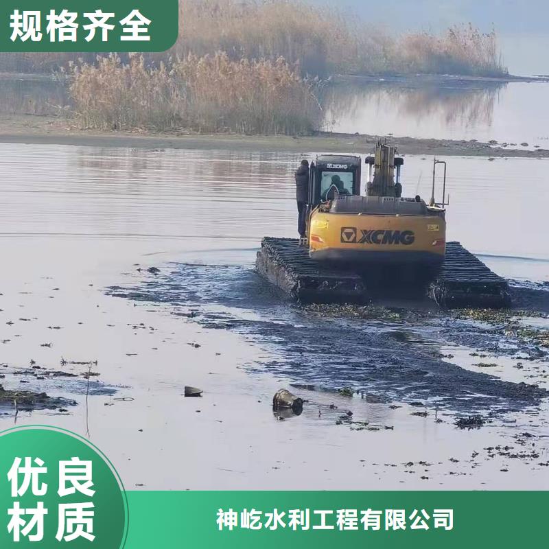 河道清淤挖掘机出租租赁品质高效