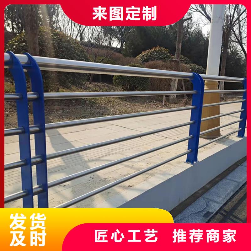 河道护栏立柱安装简单