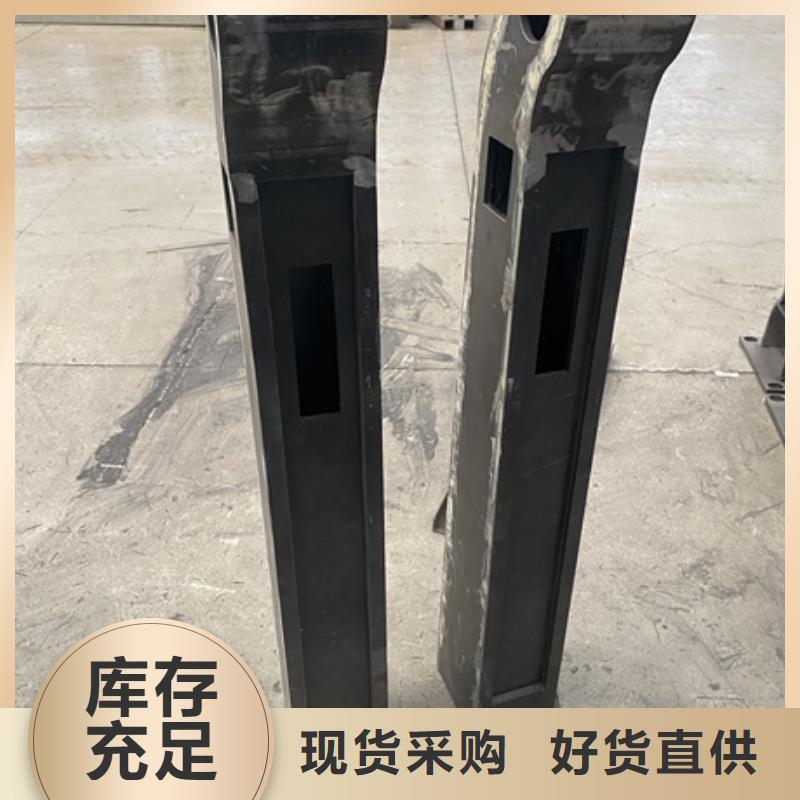 河北省专业的生产厂家【亿邦】饶阳县二横梁防撞栏杆坚固耐用