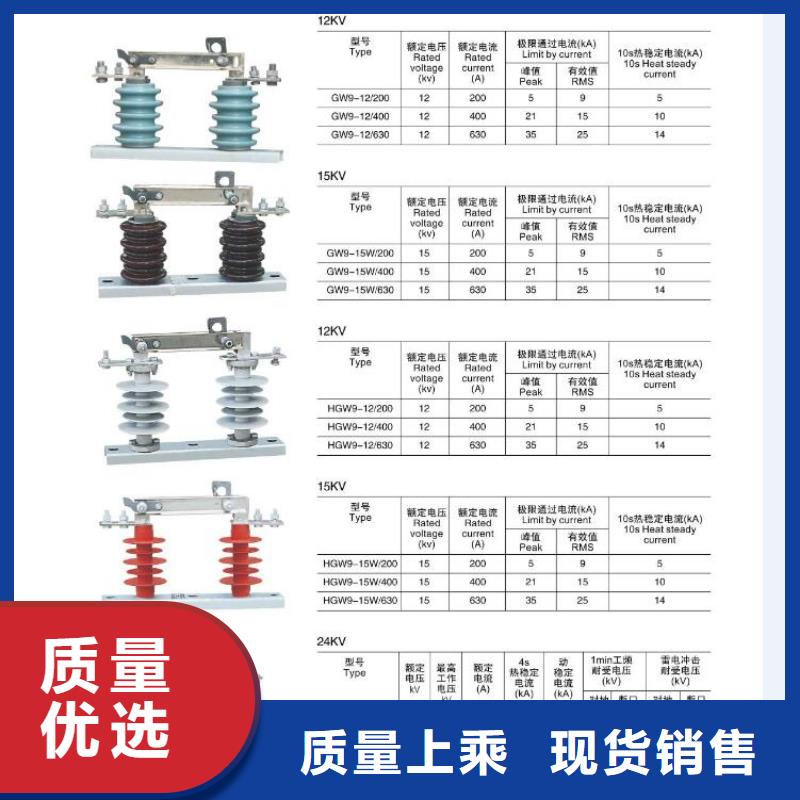 隔离开关HGW9-12KV/400A-源头好货