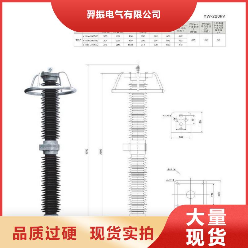 避雷器Y10W-200/496浙江羿振电气有限公司