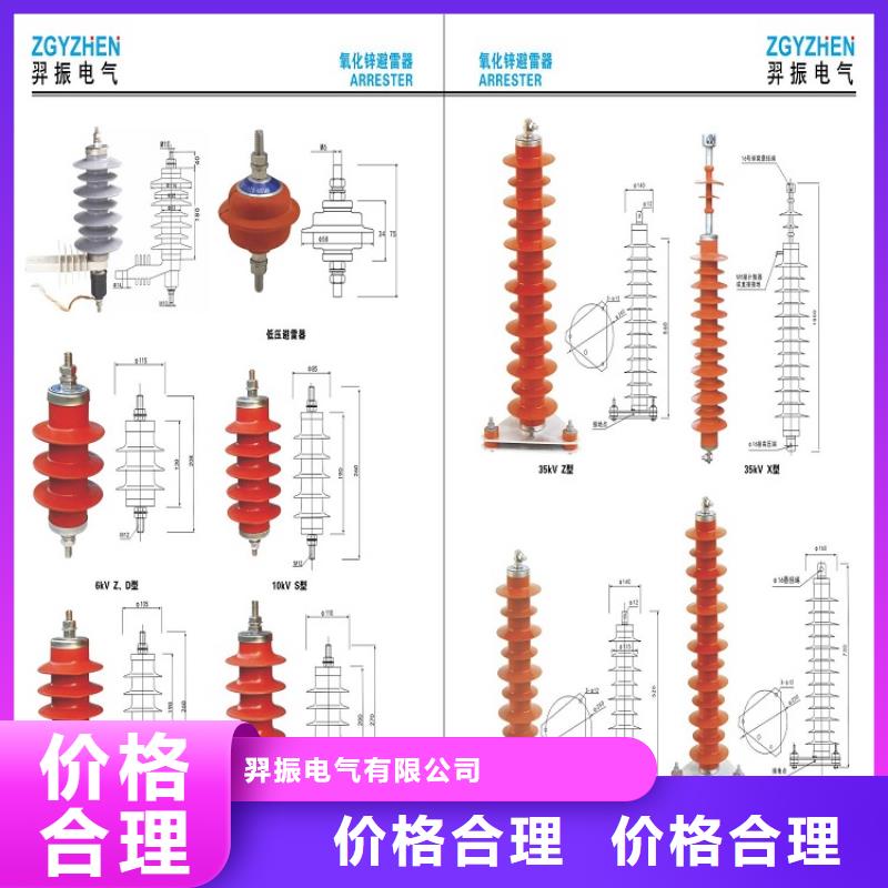 氧化锌避雷器YH10WX-100/260TD源头好货