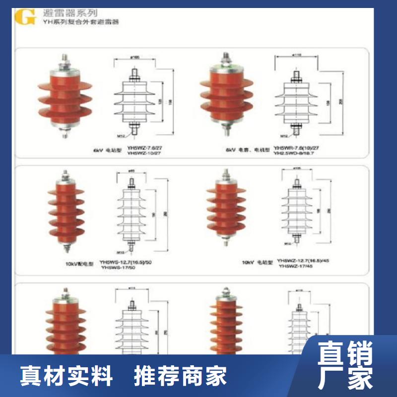 复合外套氧化锌避雷器YH10WZ-51/134GY-浙江羿振电气有限公司