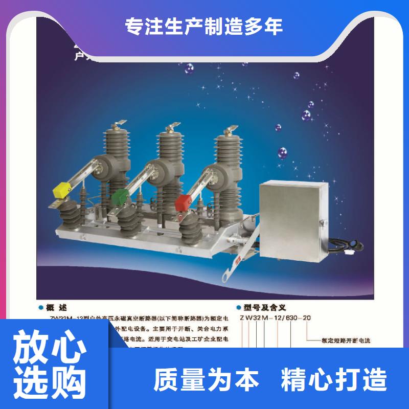 品牌：【羿振电气】柱上断路器.AC20kV.630A.16kA.真空.无隔离闸刀(电动.弹簧）