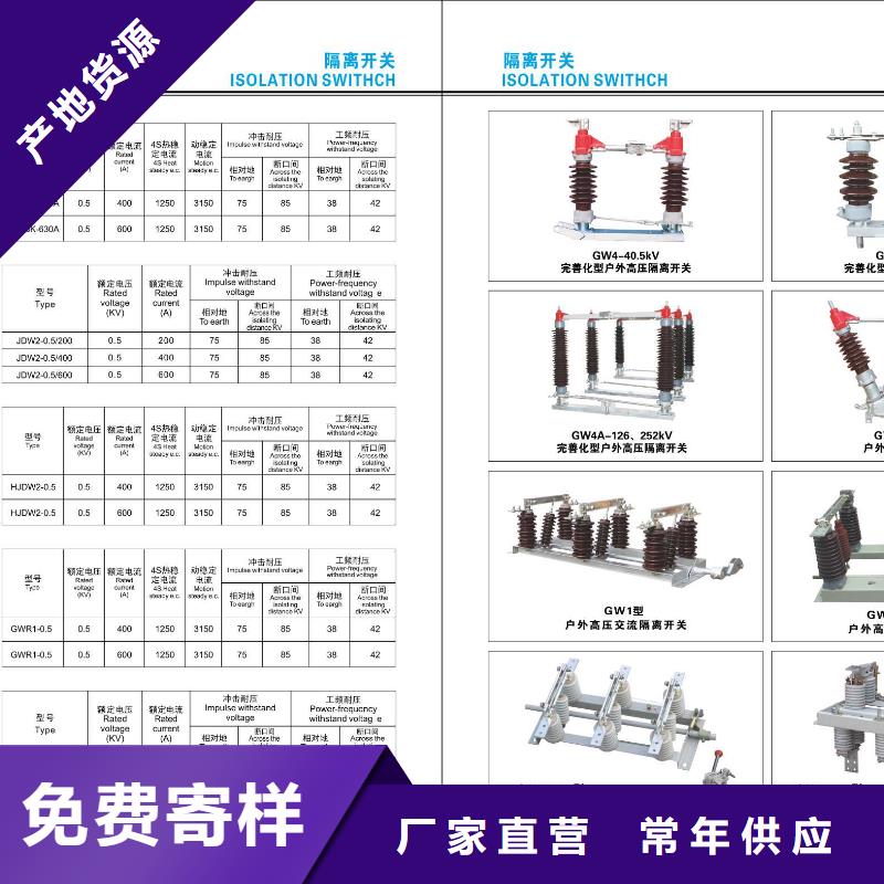 高压熔断器-HRW7-12KV/100【浙江羿振电气有限公司】