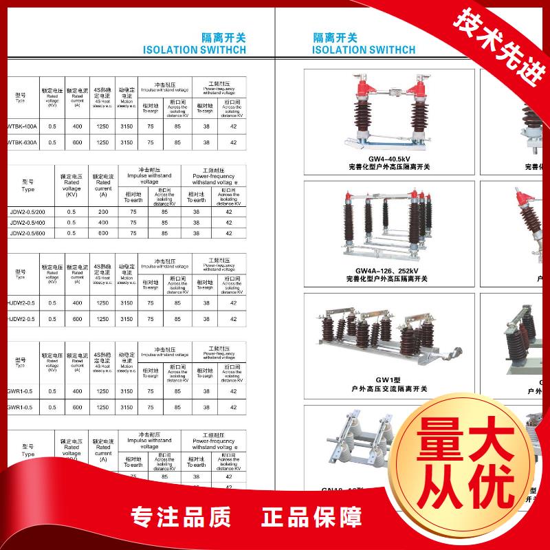 【金属氧化物避雷器】复合外套氧化锌避雷器HY5WZ-17/45-
产品介绍