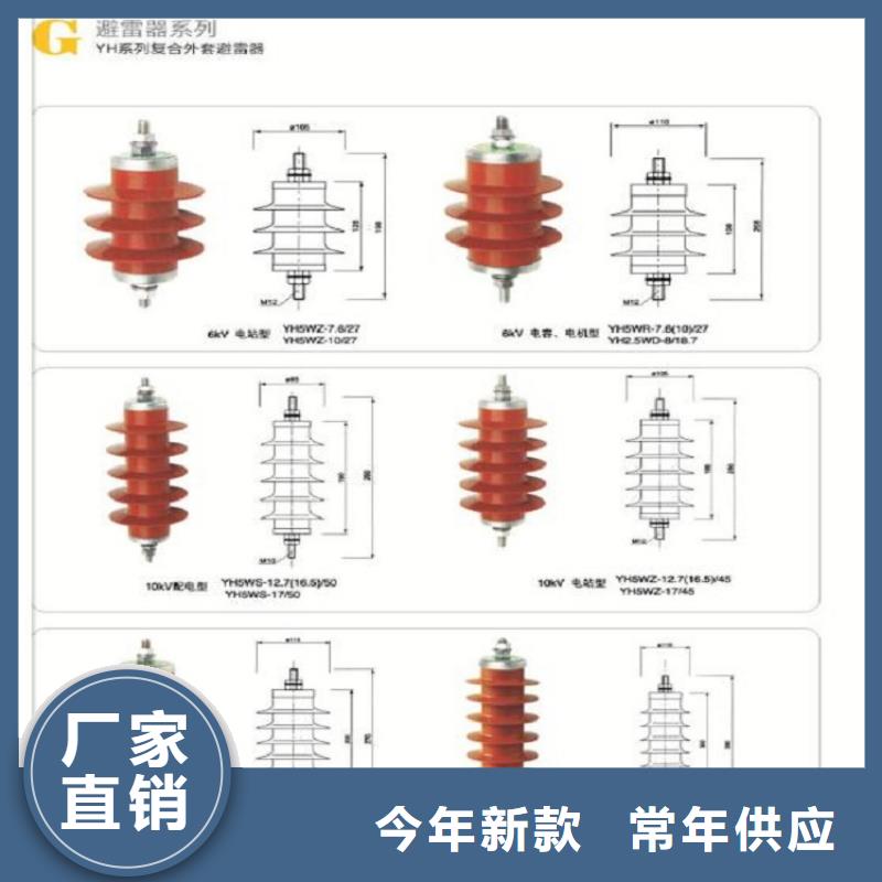 氧化锌避雷器Y10W-204/532