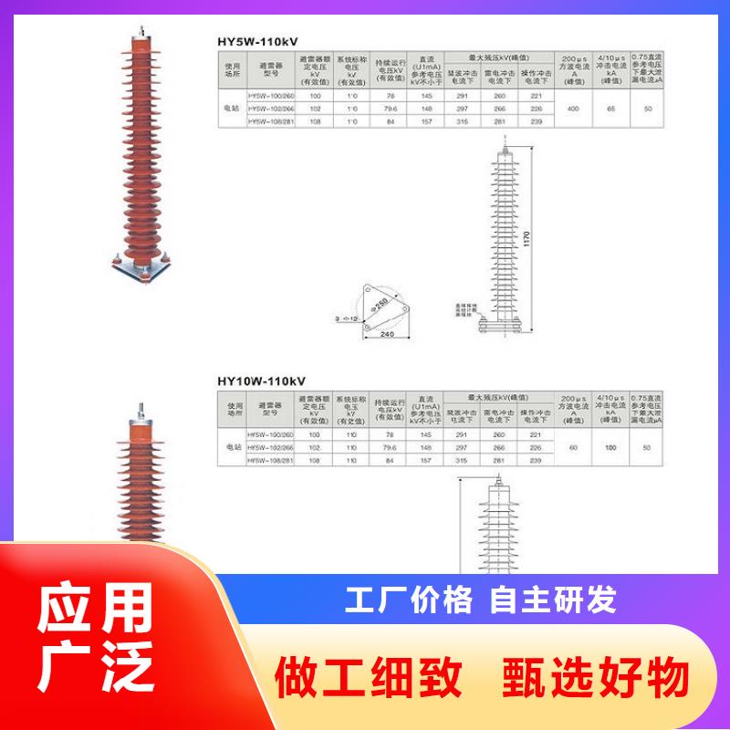 氧化锌避雷器Y10WZ-92/232