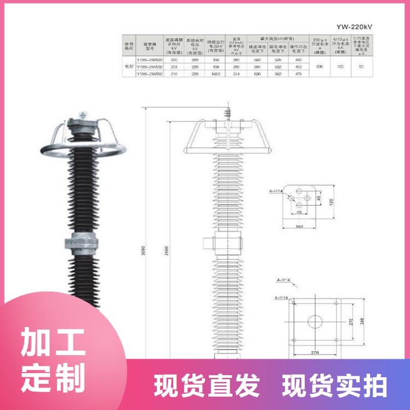 220KV复合外套无间隙氧化锌避雷器3EL2200-2PW32-4KA2