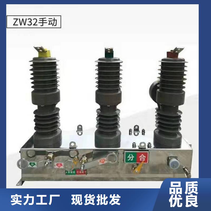 ZW32-12/630A户外高压柱上真空断路器手动智能型看门狗10KV-浙江羿振电气有限公司