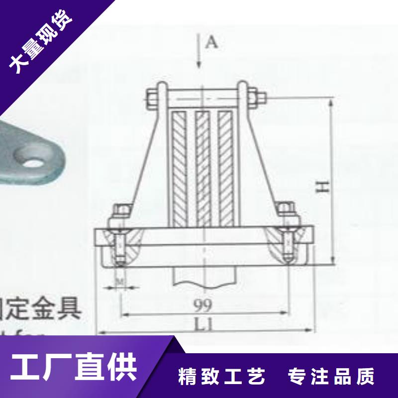 矩形母线固定金具MWP-101T