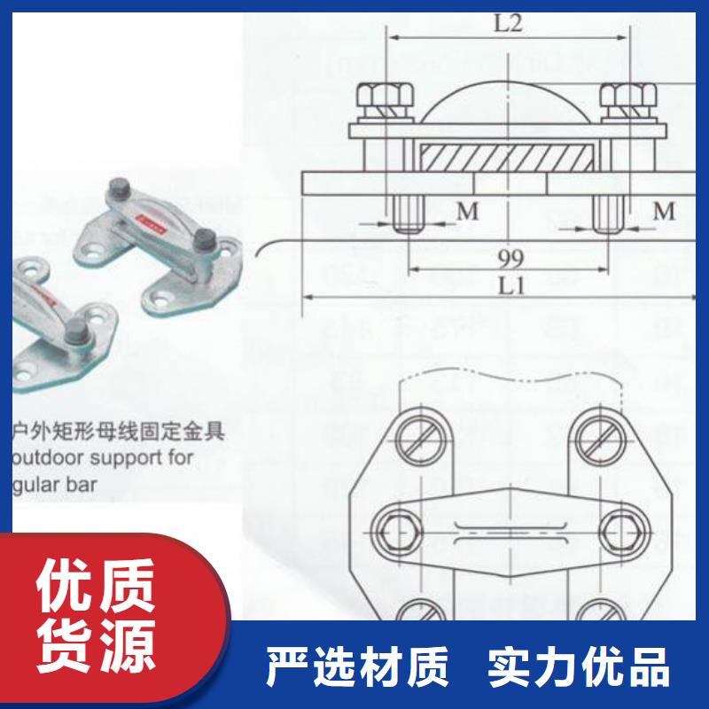 硬母线固定金具MWP-104T