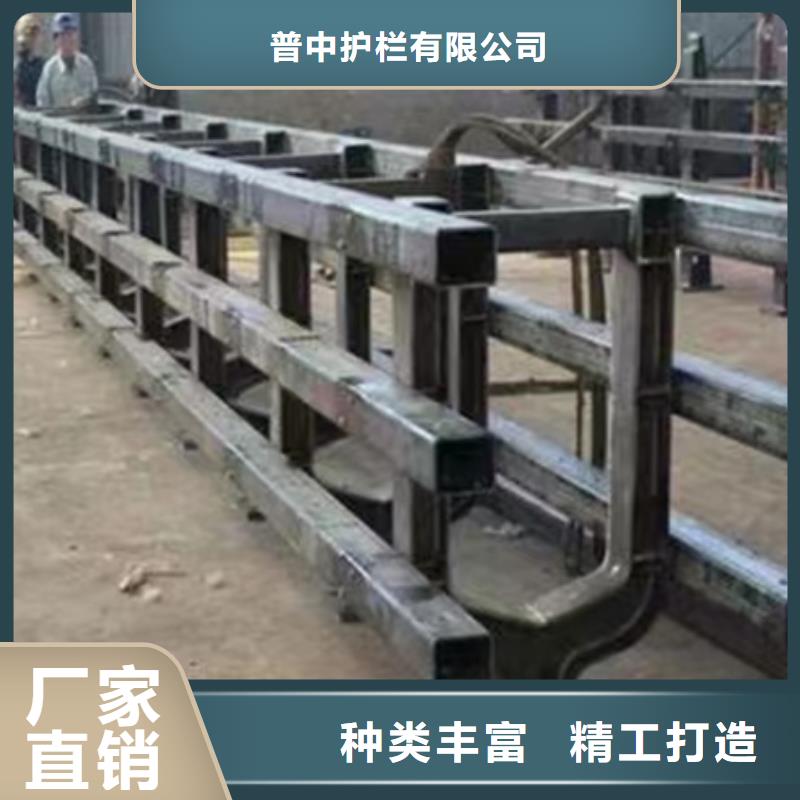 不锈钢复合管河道护栏免费设计