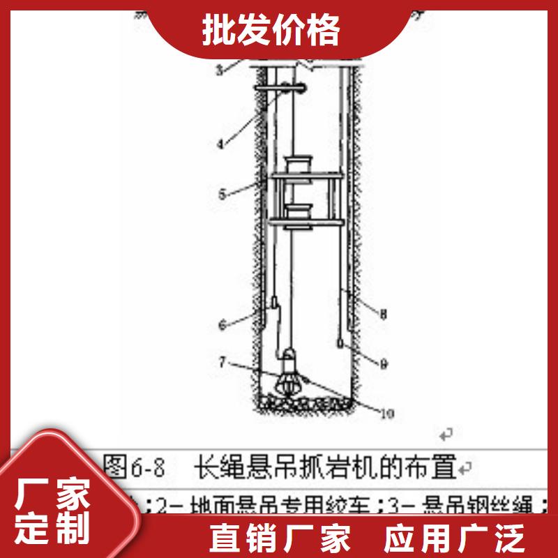 中心回转式抓岩机参数货源充足