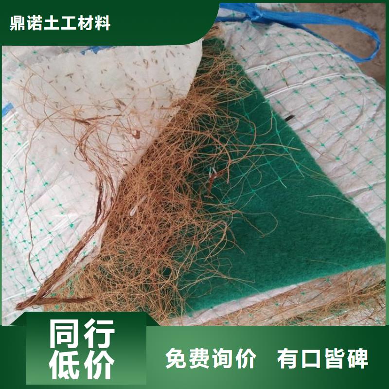 德阳品质椰丝植生毯-麻椰固土垫-水保加筋植生毯