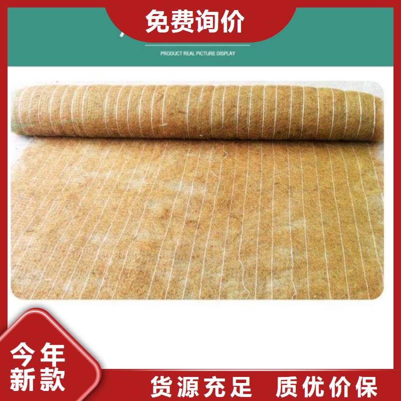 普洱订购椰纤植生毯 加筋抗冲生态毯规格