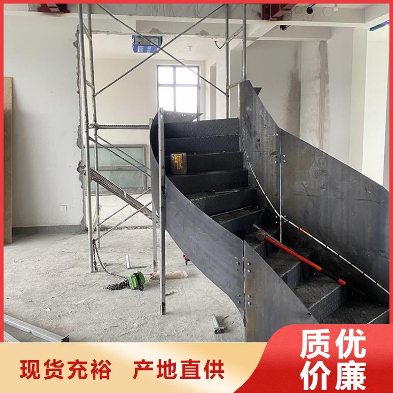 [宇通]温州市龙湾专业钢结构旋转楼梯流线型