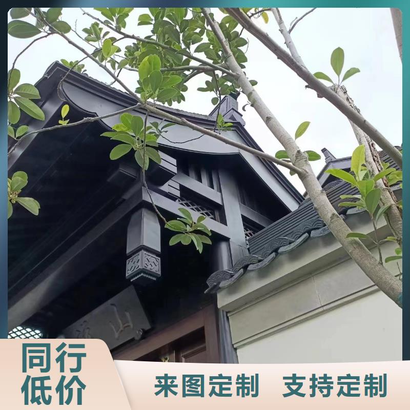 仿古铝制古建来厂考察