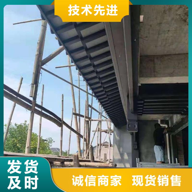 铝代木古建_铝合金仿古建筑材料用心制作