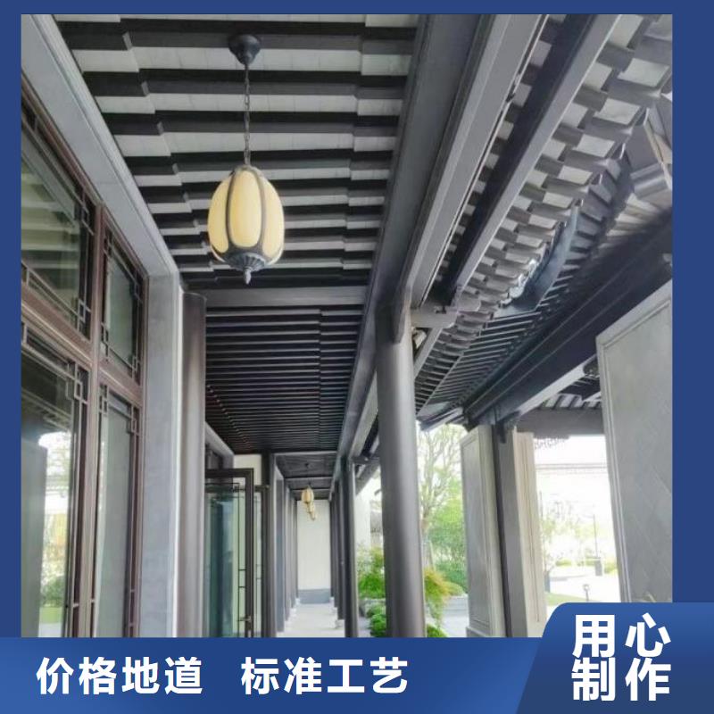 新中式古建门楼来厂考察