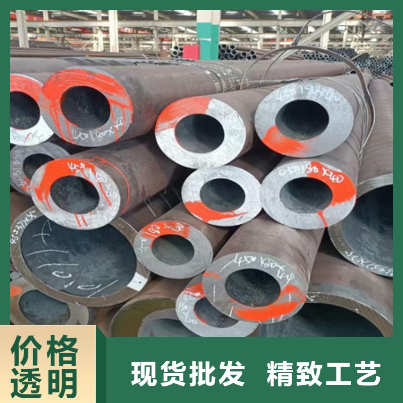 天津直供42crmo合金钢管图片定尺下料