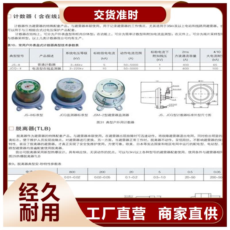 淮南定制JCQ3A-10/800避雷器放电计数器特征