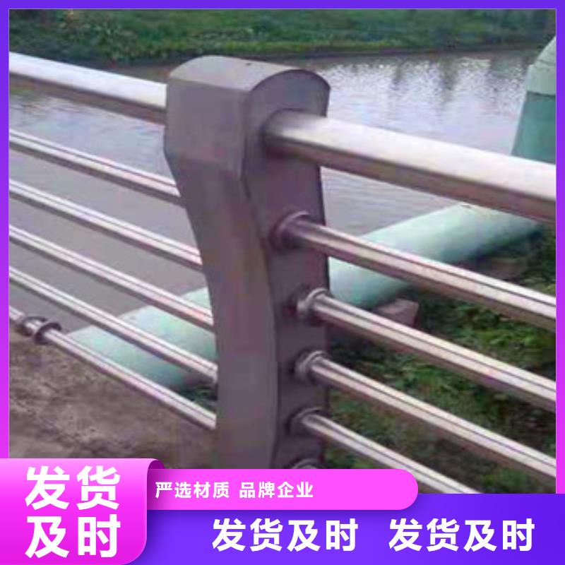 不锈钢复合管栏杆,河堤护栏品种全
