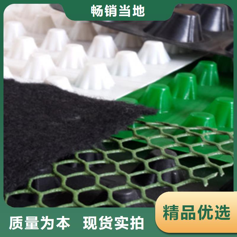 价格合理[富泰]塑料排水板 膨润土防水毯厂家库存齐全厂家直供
