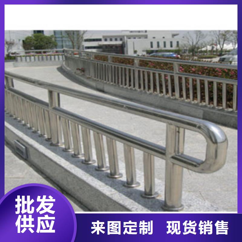 不锈钢复合管护栏城市河道栏杆价格如何计算